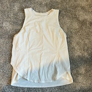 Lululemon Fold over Running Tank Top (Size 6)